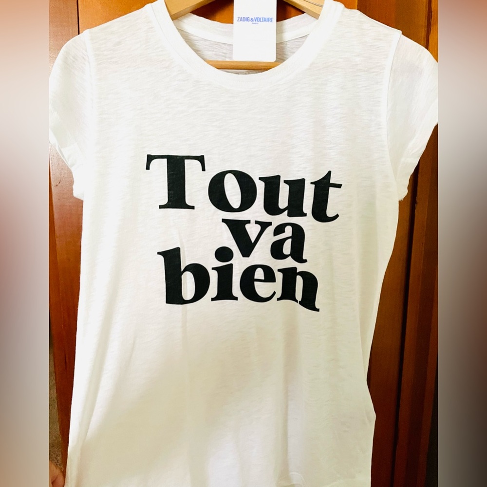 ZADIG & VOLTAIRE French inspired tee